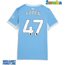 Manchester City Phil Foden #47 Domaci Dres za Ženska 2026-27 Kratak Rukav